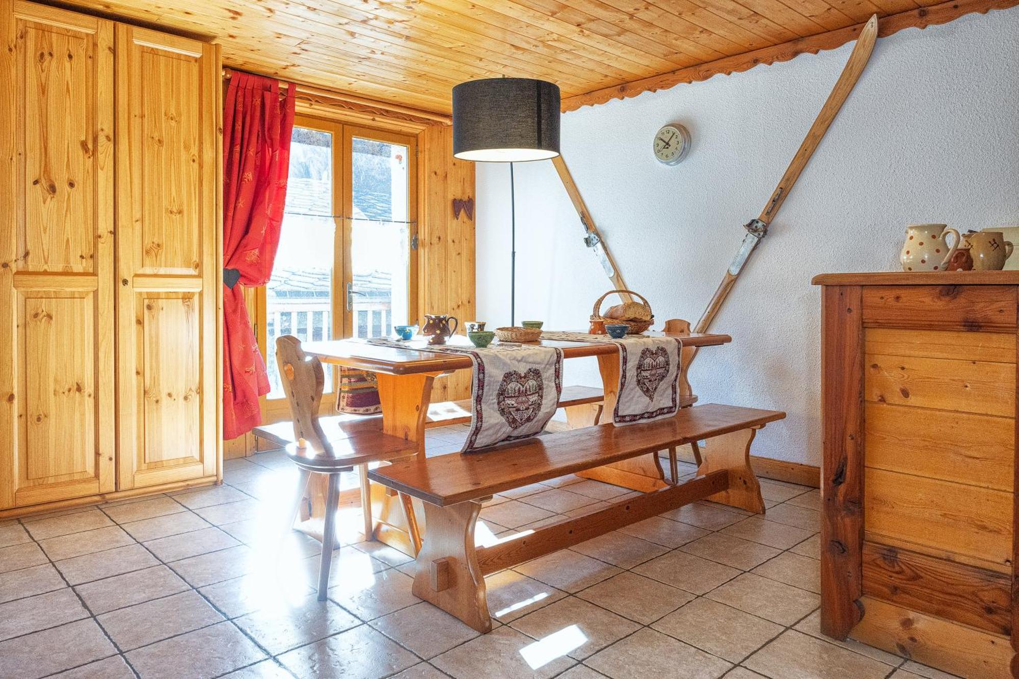 Chalet L'Etagne Bessans Bagian luar foto